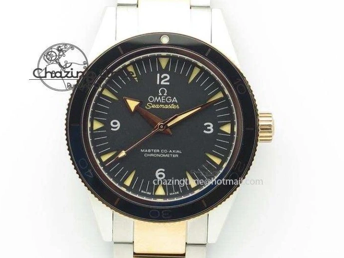 0225 Vintage Seamaster 300 No Date SS B12 Black Dial On Brown Leather Strap A2836 (Free Nylon Strap) Comfortable 7912